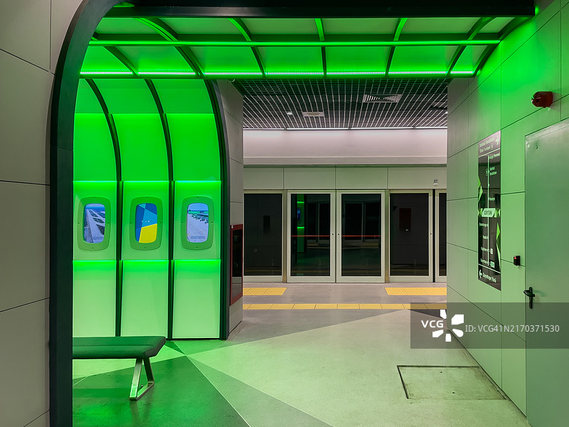 新伊斯坦布尔机场地铁图片素材
