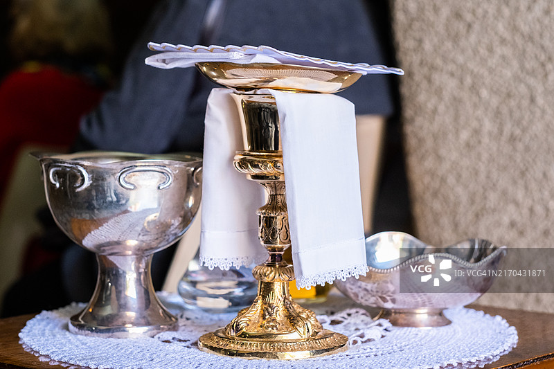 墨西哥城圣莫尼卡教堂的圣餐实施方案图片素材