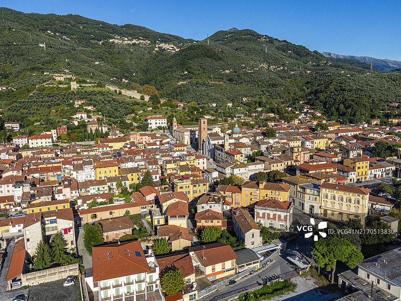 托斯卡纳，皮特拉桑塔景色图片素材
