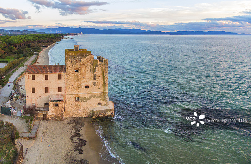 托斯卡纳莫扎塔航拍图片素材