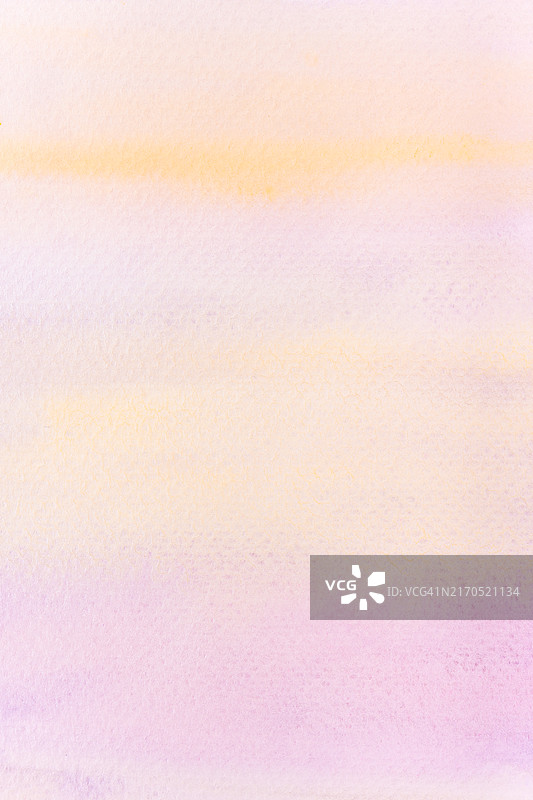 抽象粉色、黄色和紫色水彩垂直背景：粉彩笔触设计元素图片素材