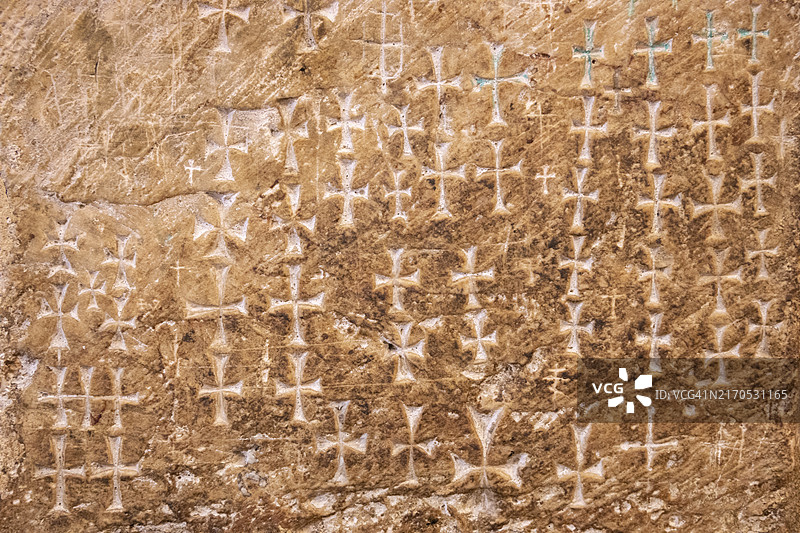 中东以色列耶路撒冷老城区的圣墓教堂图片素材