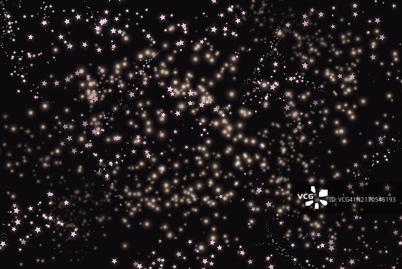 闪烁星夜背景图片素材