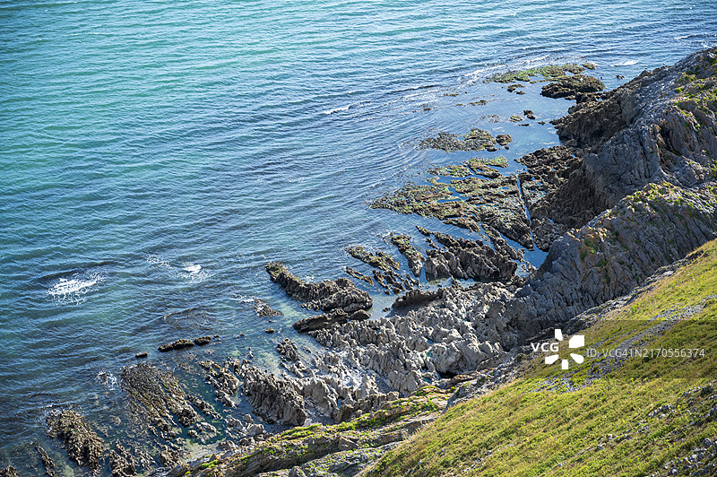 戈尔半岛海岸风光图片素材