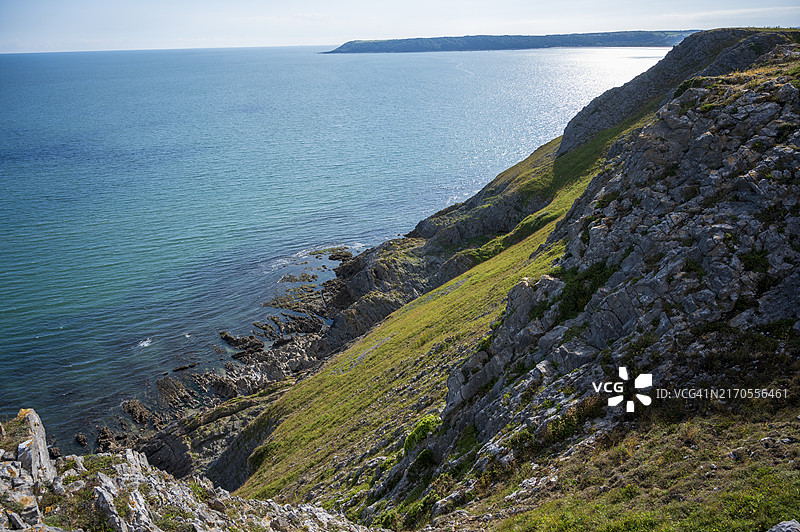 戈尔半岛海岸风光图片素材