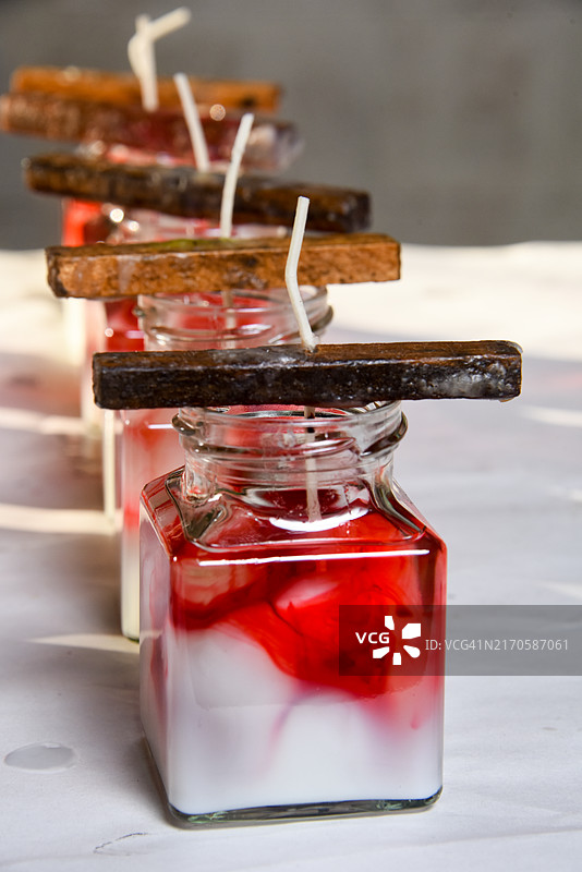 蜡烛制作图片素材