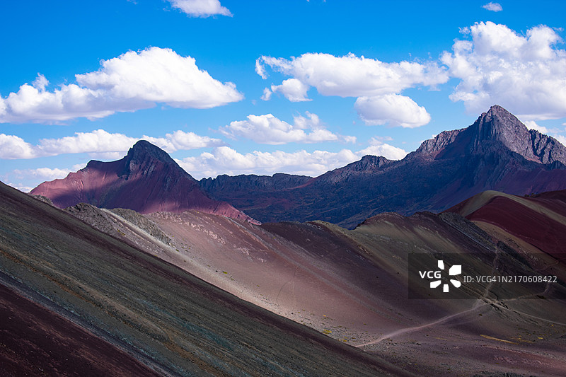 彩虹山图片素材