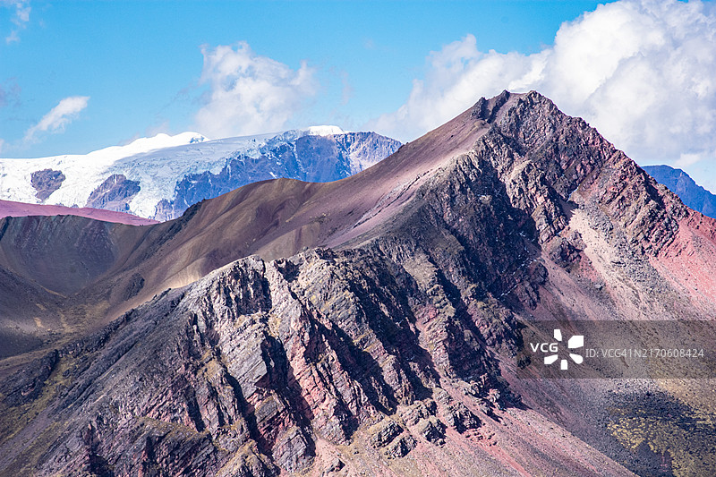 彩虹山图片素材