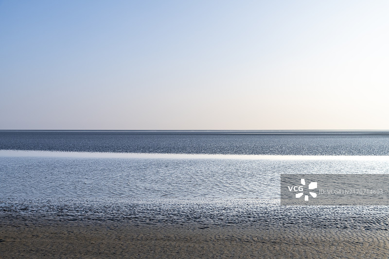 英格兰莫克姆湾锡尔弗代尔海景图片素材