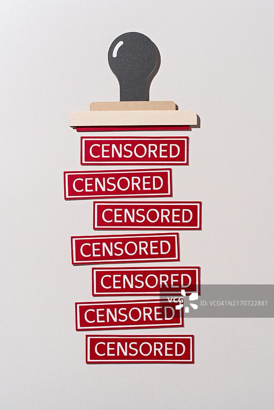 过度审查纸艺图片素材