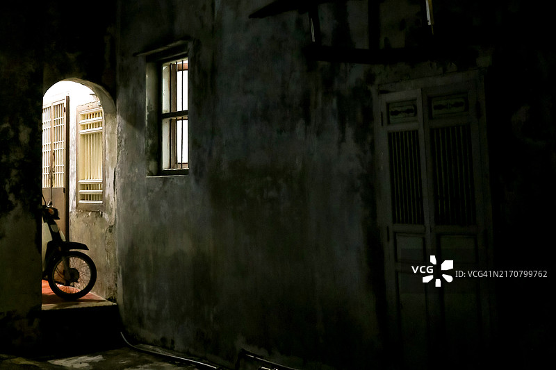 槟城岛拱门建筑图片素材