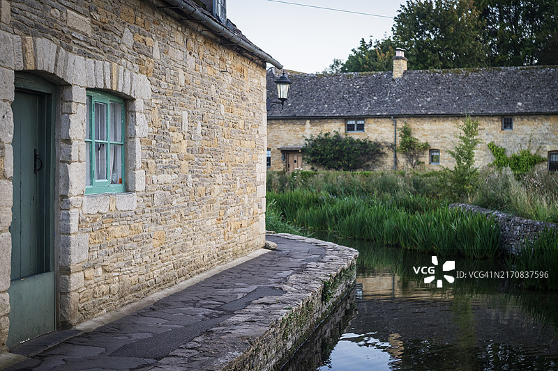 下斯劳特的磨坊风光图片素材