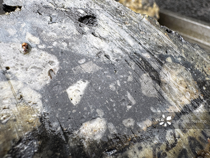 高硫化铜铅矿角砾岩矿化图片素材