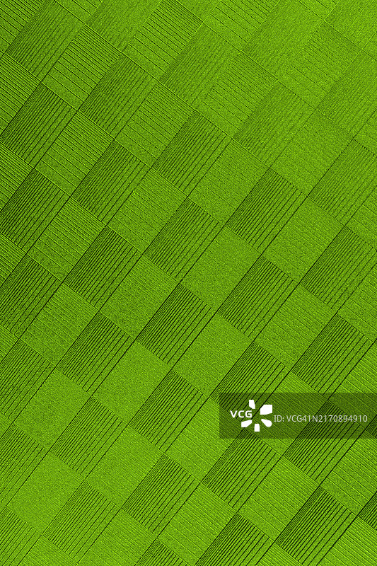作为背景的绿色皮革纹理图案图片素材