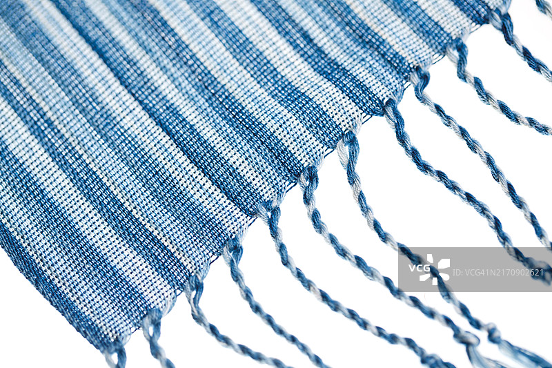 传统民间丝绸：探索古老纺织工艺的复杂编织图案图片素材