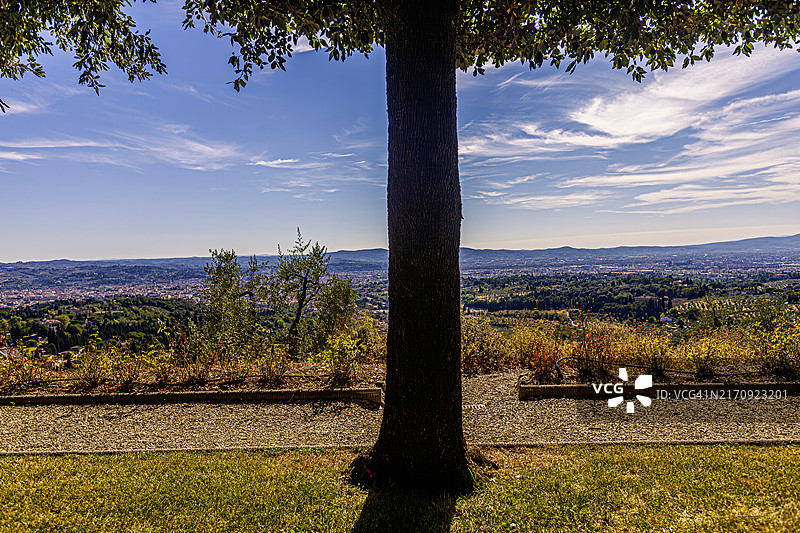 波波里花园的布翁塔伦蒂石窟图片素材