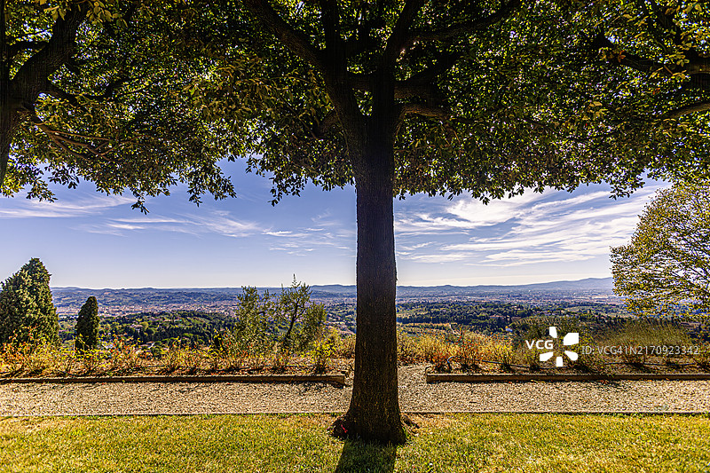 波波里花园的布翁塔伦蒂石窟图片素材