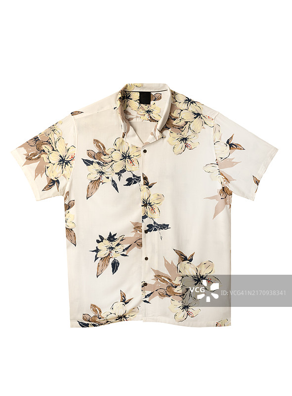 夏威夷粘胶衬衫图片素材