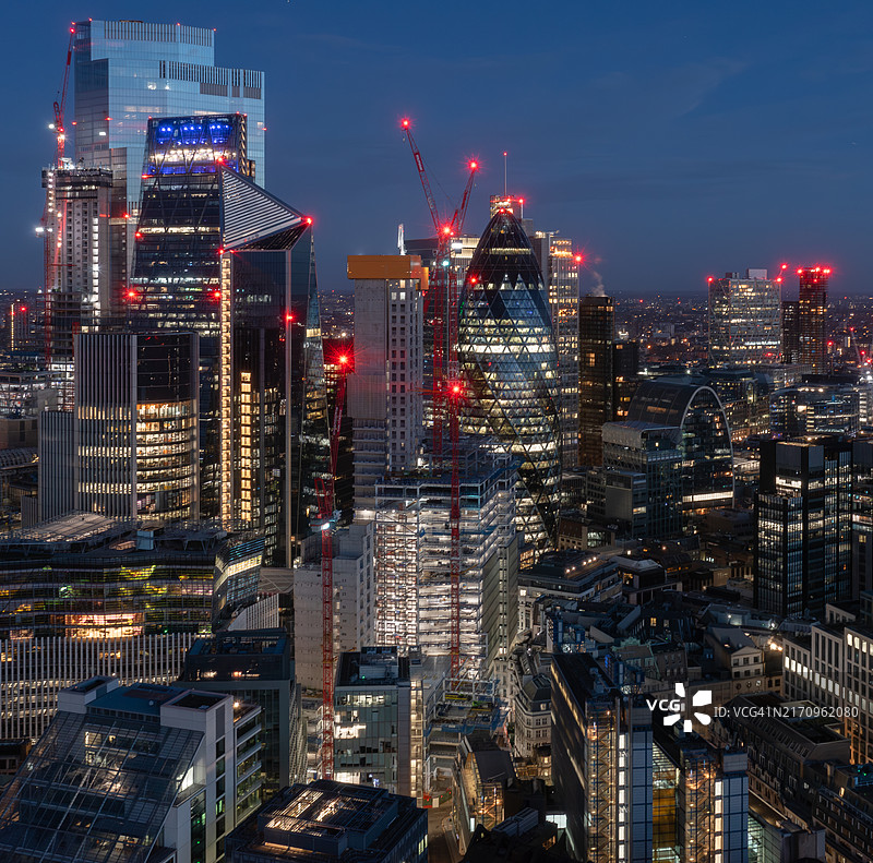 伦敦夜景图片素材