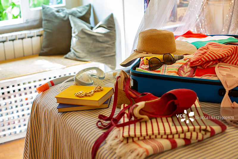 夏季假期打包图片素材