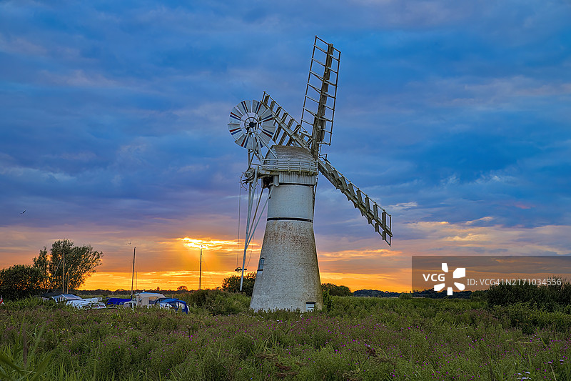 英国诺福克郡瑟恩图片素材