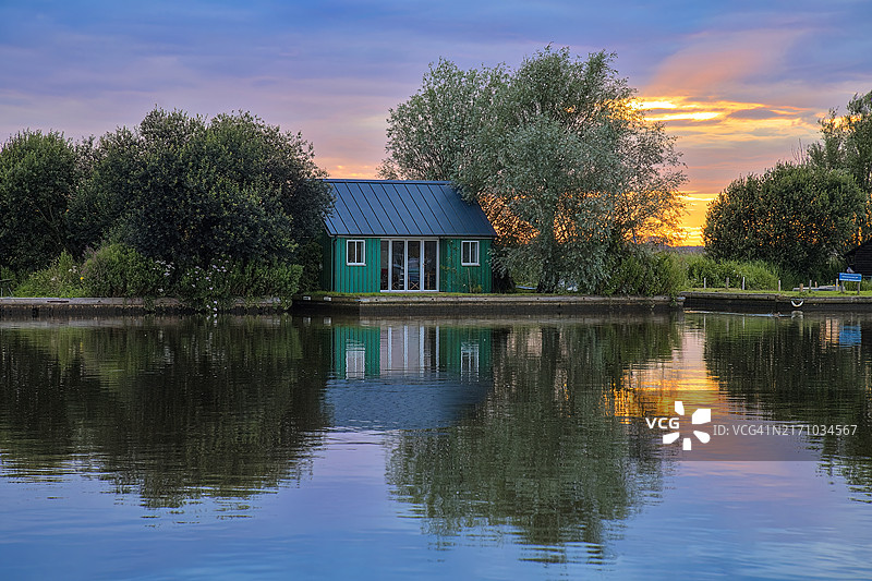 英国诺福克郡瑟恩图片素材