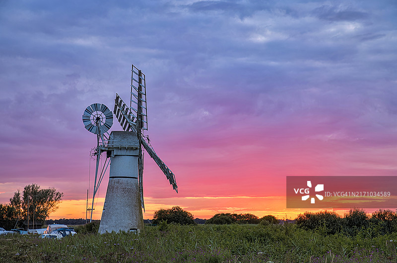 英国诺福克郡瑟恩图片素材