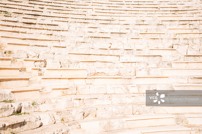 圆形剧场古代遗址楼梯背景图片素材