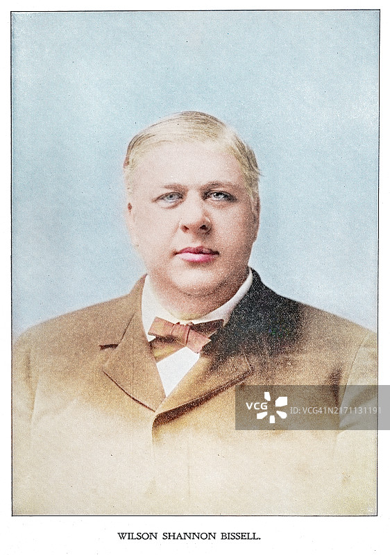 威尔逊·香农·比塞尔肖像（美国政治家）图片素材