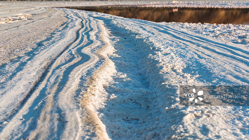 美国加利福尼亚州森尼维尔雪景风光图片素材