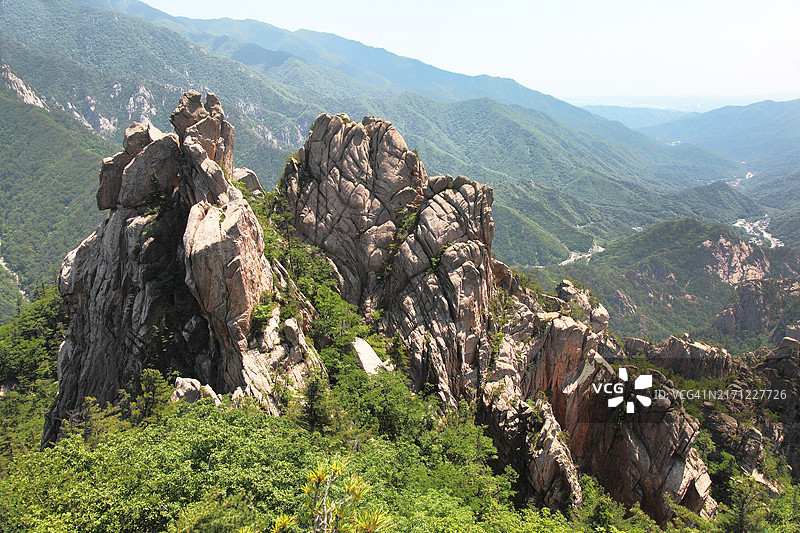 雪岳山风光图片素材