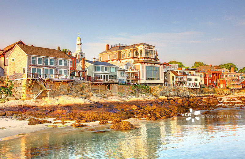 马萨诸塞州罗克波特图片素材