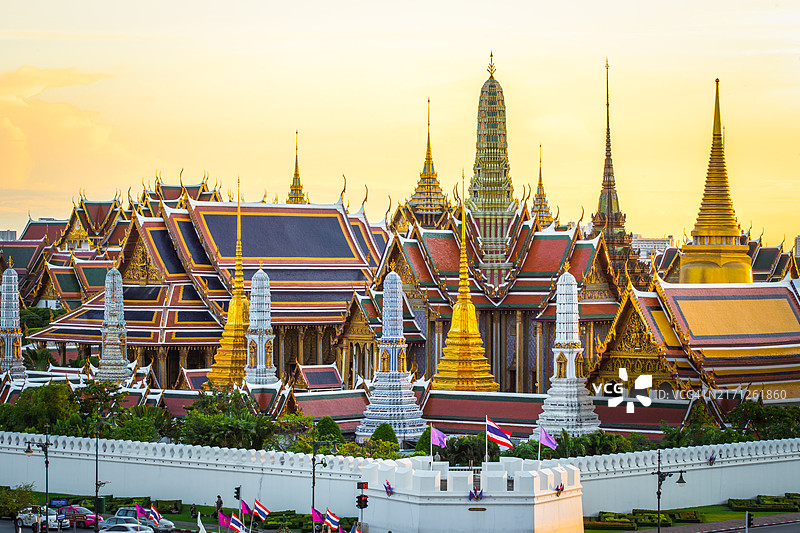 泰国曼谷玉佛寺图片素材