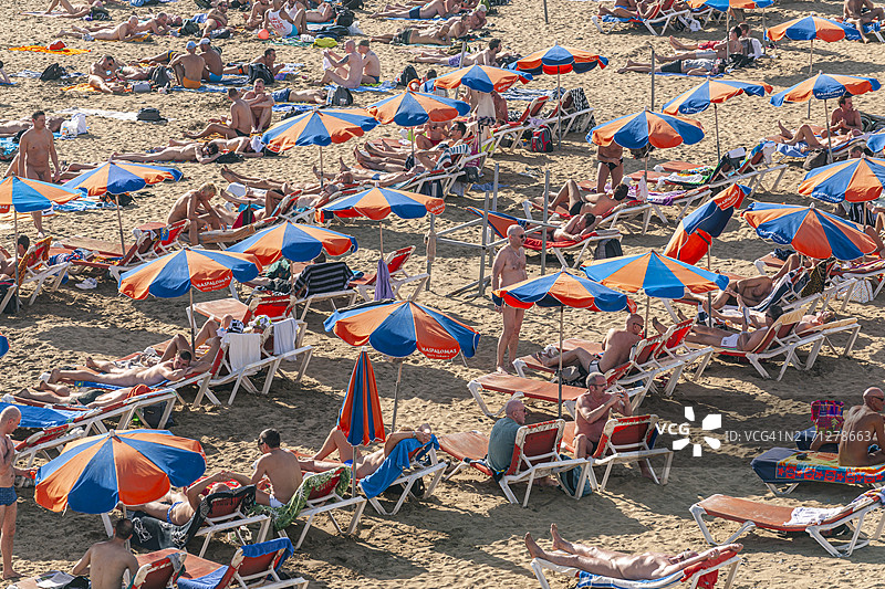 大加那利岛马斯帕洛马斯海滩图片素材