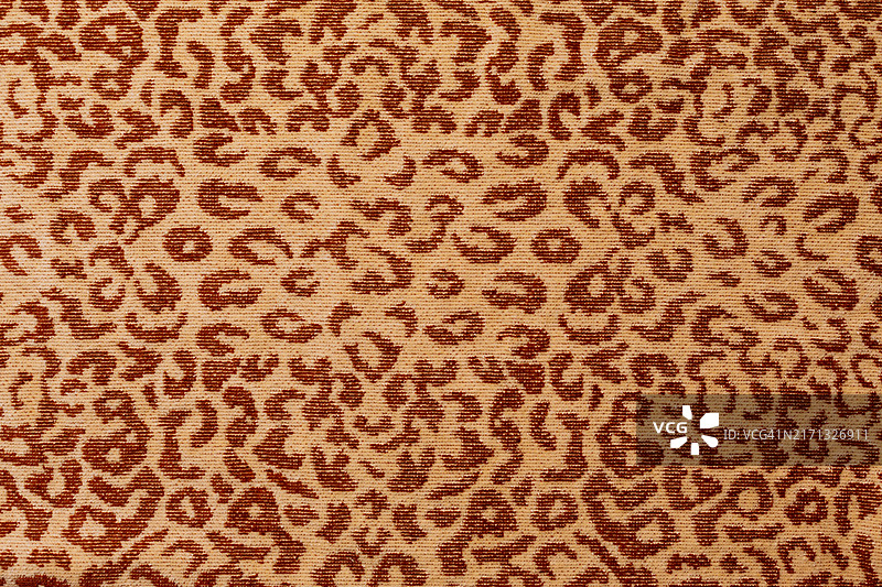 豹纹印花纹理背景，动物面料特写图片素材