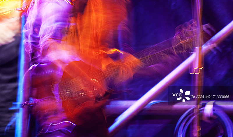 摇滚吉他手图片素材