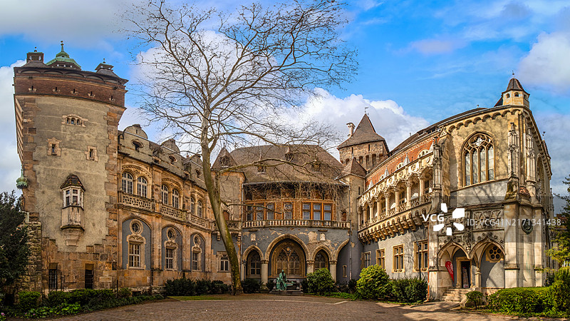 布达佩斯瓦伊达胡尼城堡图片素材