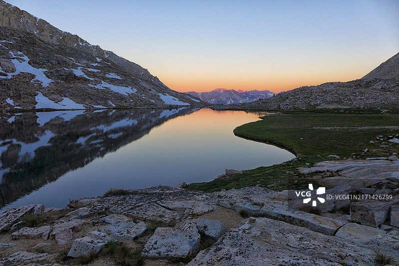 红杉国家公园吉他湖图片素材