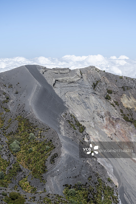 伊拉苏火山国家公园，哥斯达黎加卡塔戈省，中美洲图片素材
