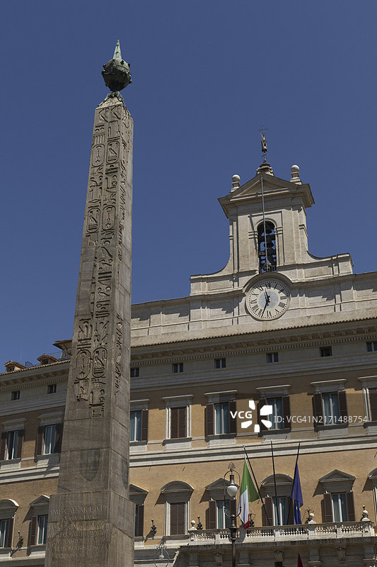 意大利蒙特奇itorio方尖碑图片素材