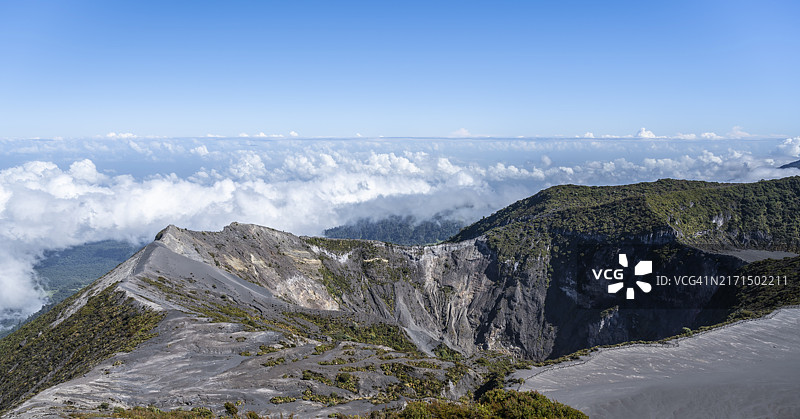 伊拉苏火山国家公园，哥斯达黎加卡塔戈省，中美洲图片素材
