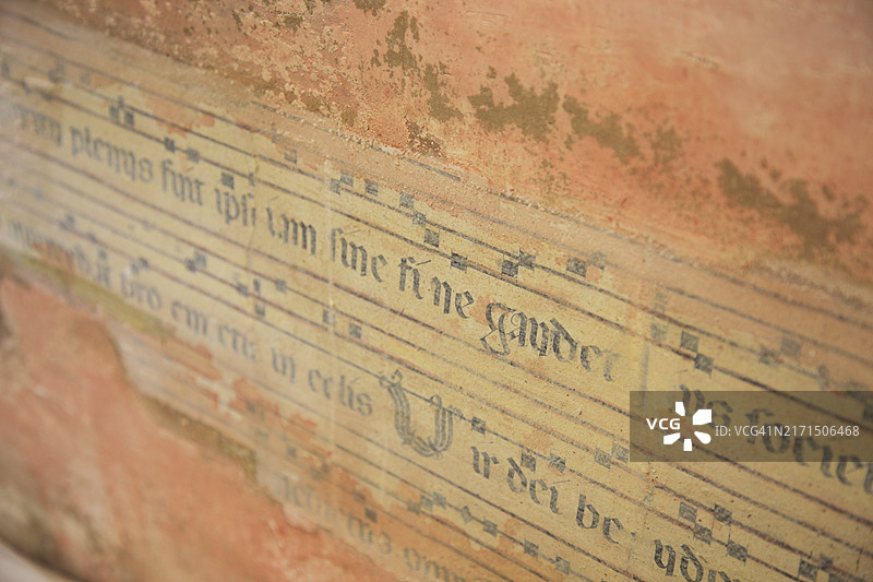 阿西西的方济各赞美诗壁画图片素材