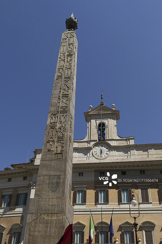意大利蒙特奇itorio方尖碑图片素材