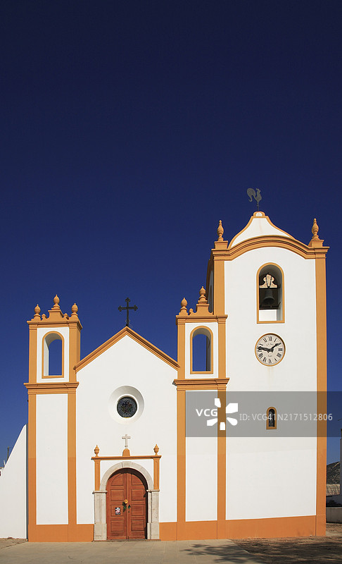 卢斯教堂，葡萄牙阿尔加维图片素材