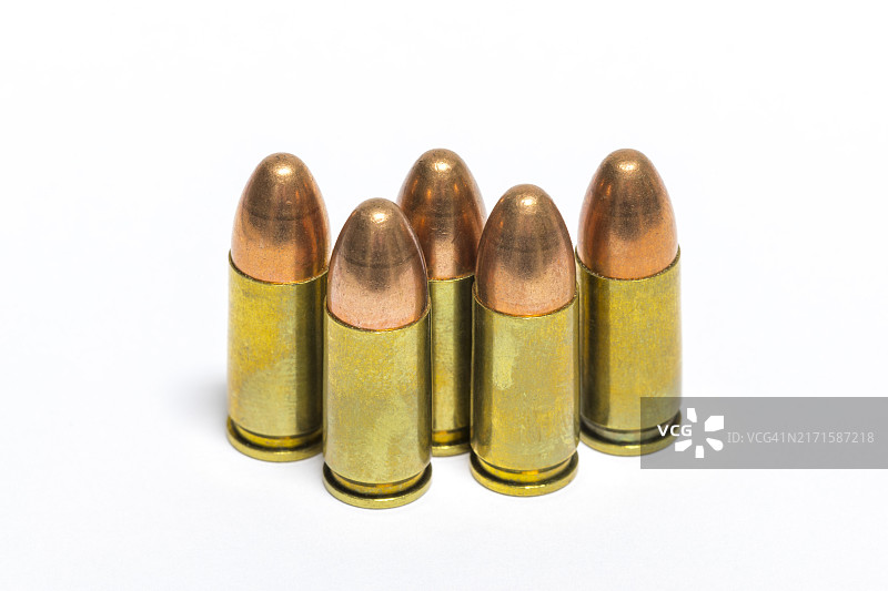 9毫米手枪弹药图片素材
