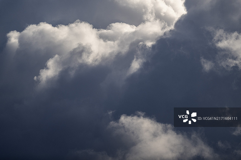 巴登-符腾堡州斯图加特的雨云图片素材