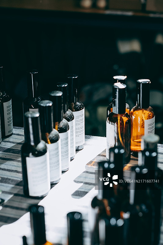 有机精油瓶精选图片素材