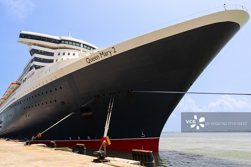 库纳德的玛丽皇后2号图片素材