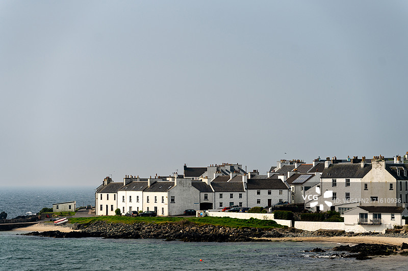 苏格兰艾莱岛夏洛特港图片素材