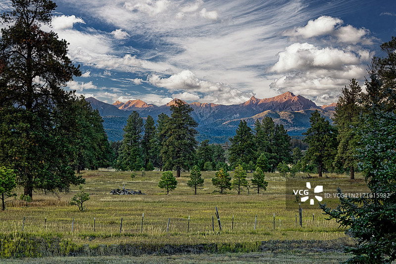 科罗拉多州的天空替换图片素材